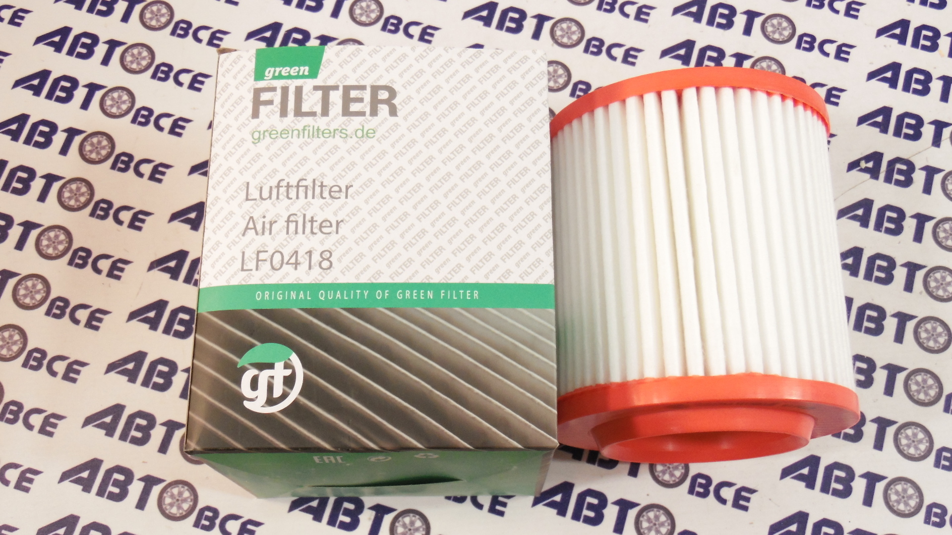 Фильтр воздушный LF0418 GREEN FILTER
